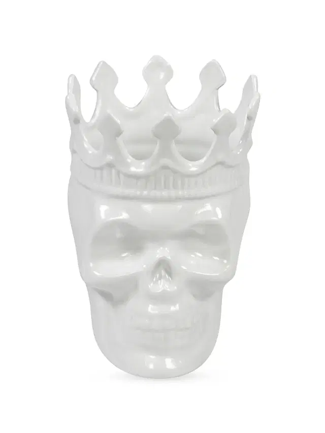 Thompson Ferrier Louise Skull Candle - Rose De Vents
