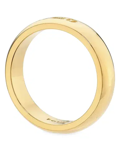 Foundrae Women's True Love 18K Yellow Gold Engravable Ring - Yellow Gold | Thumbnail 3 Foundrae Women's True Love 18K Yellow Gold Engravable Ring - Yellow Gold | Thumbnail 3