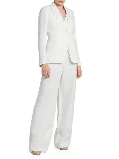 Kiton Women's Tailored Button-Front Vest | Thumbnail 2 Kiton Women's Tailored Button-Front Vest | Thumbnail 2