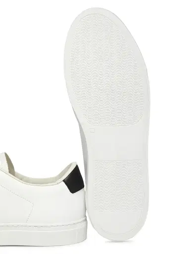 Common Projects Men's Retro Classic Leather Low-Top Sneakers - White Black - Size 14 | Thumbnail 6 Common Projects Men's Retro Classic Leather Low-Top Sneakers - White Black - Size 14 | Thumbnail 6