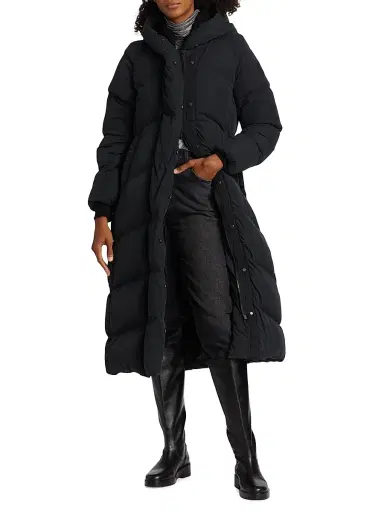 Canada Goose Women's Marlow Quilted Parka Jacket - Black | Thumbnail 3 Canada Goose Women's Marlow Quilted Parka Jacket - Black | Thumbnail 3