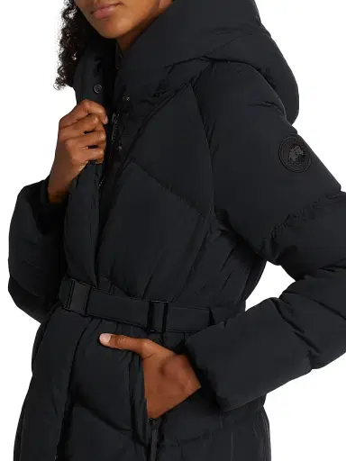 Canada Goose Women's Marlow Quilted Parka Jacket - Black | Thumbnail 6 Canada Goose Women's Marlow Quilted Parka Jacket - Black | Thumbnail 6