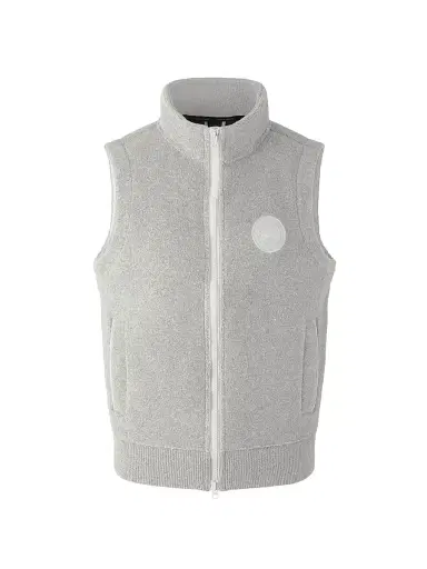Canada Goose Men's Humannature Mersey Fleece Vest - Greige | Thumbnail 1 Canada Goose Men's Humannature Mersey Fleece Vest - Greige | Thumbnail 1
