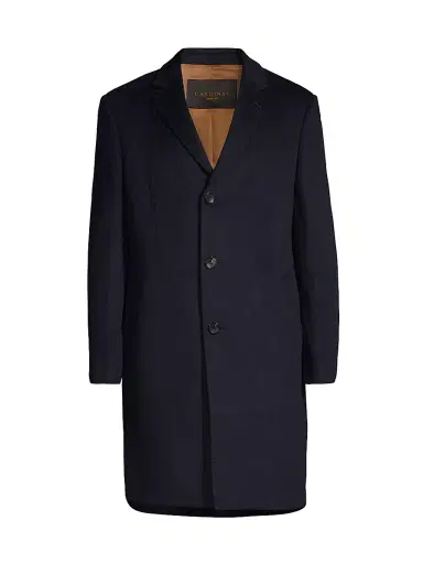 Cardinal Of Canada Men's Pierre Cashmere Topcoat | Thumbnail 1 Cardinal Of Canada Men's Pierre Cashmere Topcoat | Thumbnail 1