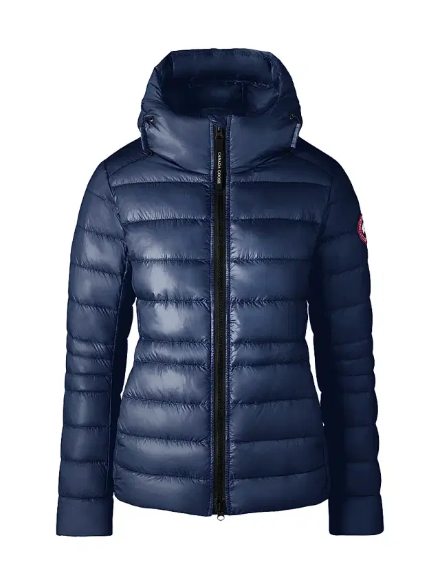 Women's Cypress Hooded Down Jacket - Atlantic Navy