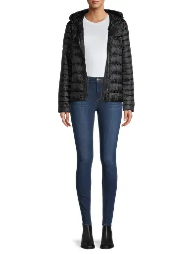 Canada Goose Women's Roxboro Hooded Jacket - Black - Size Small | Thumbnail 2