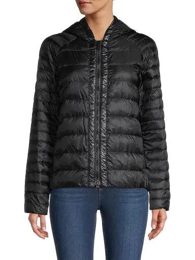 Canada Goose Women's Roxboro Hooded Jacket - Black - Size Small | Thumbnail 3