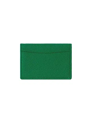 MAISON de SABRÉ Women's Leather Card Case - Emerald Green | Thumbnail 2
