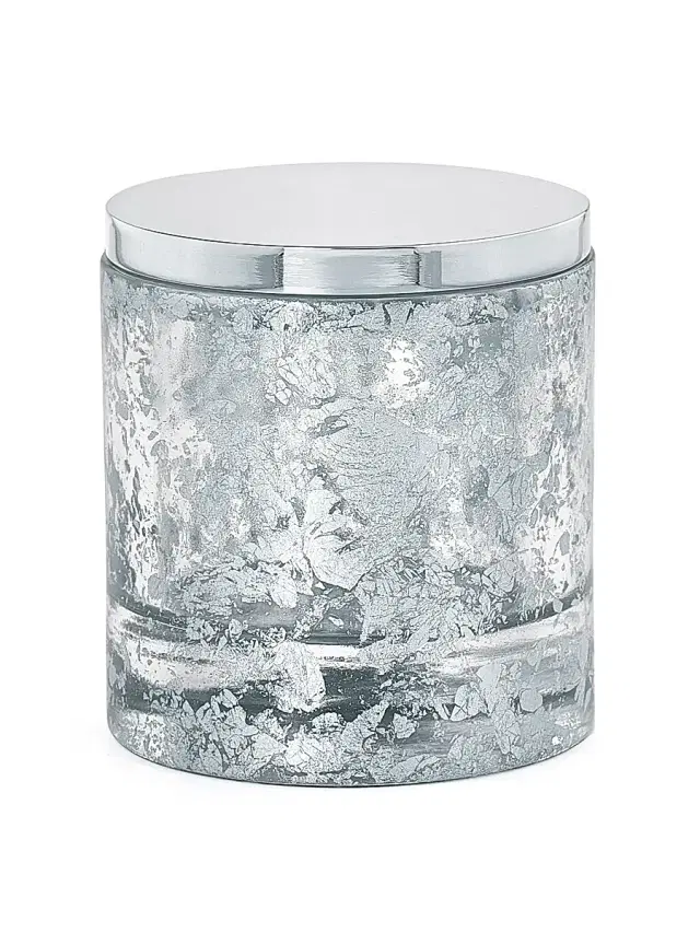 Labrazel Lydia Silver Lidded Canister - Silver