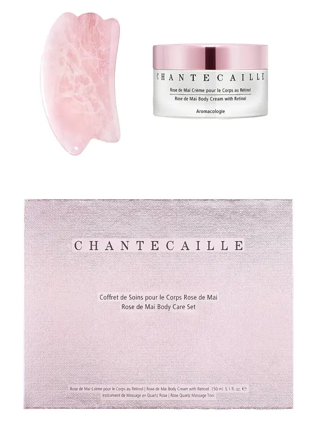 Chantecaille Rose De Mai Body Cream Set