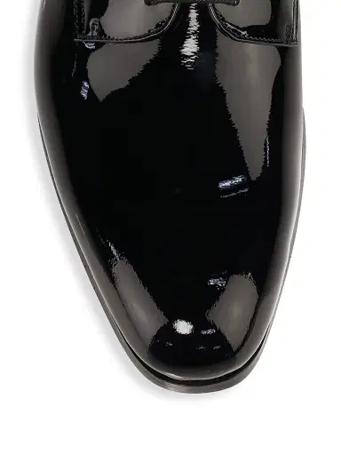 To Boot New York Men's Aalborg Lace-Up Patent Leather Derby Shoes - Vernice Nero - Size 13 | Thumbnail 4 To Boot New York Men's Aalborg Lace-Up Patent Leather Derby Shoes - Vernice Nero - Size 13 | Thumbnail 4