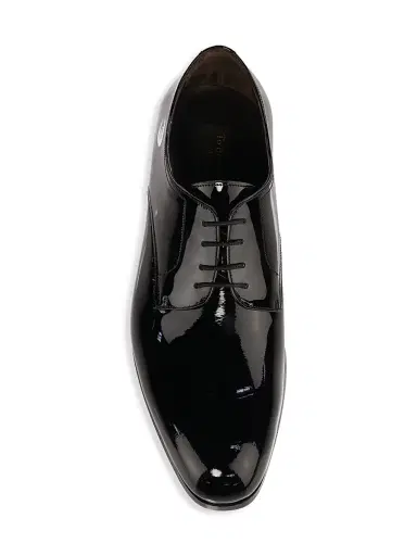 To Boot New York Men's Aalborg Lace-Up Patent Leather Derby Shoes - Vernice Nero - Size 13 | Thumbnail 5 To Boot New York Men's Aalborg Lace-Up Patent Leather Derby Shoes - Vernice Nero - Size 13 | Thumbnail 5