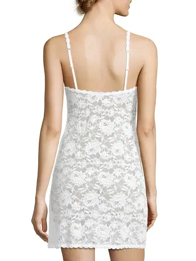 Cosabella Women's Never Say Never Foxie Lace Chemise - White - Size Large | Thumbnail 3 Cosabella Women's Never Say Never Foxie Lace Chemise - White - Size Large | Thumbnail 3