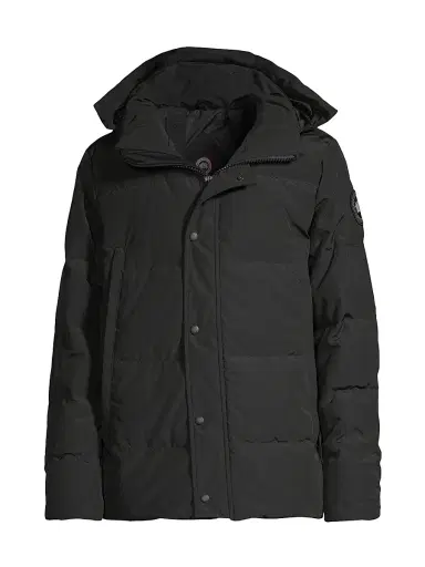 Canada Goose Men's Wyndham Black Label Slim-Fit Parka - Black - Size XL | Thumbnail 1