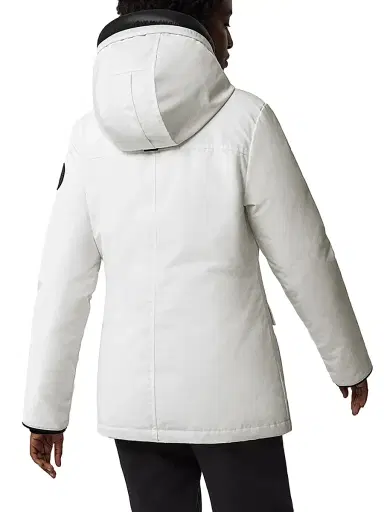 Canada Goose Women's Black Label Rossclair Down Parka - North Star White | Thumbnail 5 Canada Goose Women's Black Label Rossclair Down Parka - North Star White | Thumbnail 5