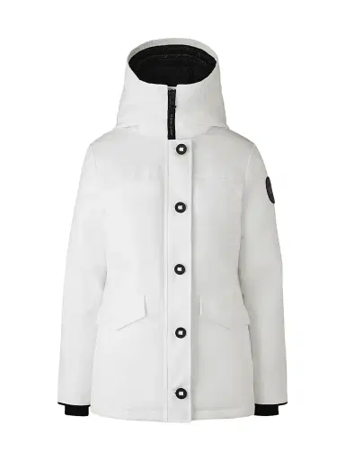 Canada Goose Women's Black Label Rossclair Down Parka - North Star White | Thumbnail 1 Canada Goose Women's Black Label Rossclair Down Parka - North Star White | Thumbnail 1