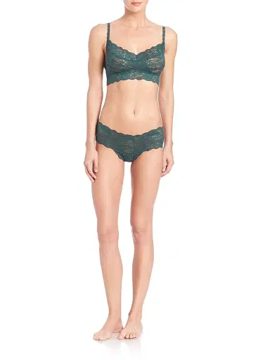 Cosabella Women's Never Say Never Sweetie Soft Bra - Anthracite - Size Large | Thumbnail 2