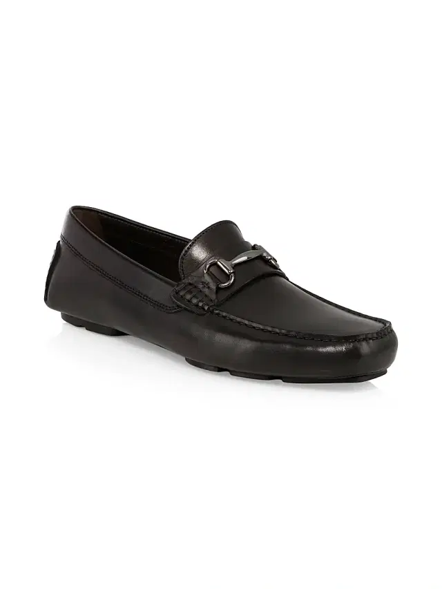 Men's Del Amo Leather Drivers - Black