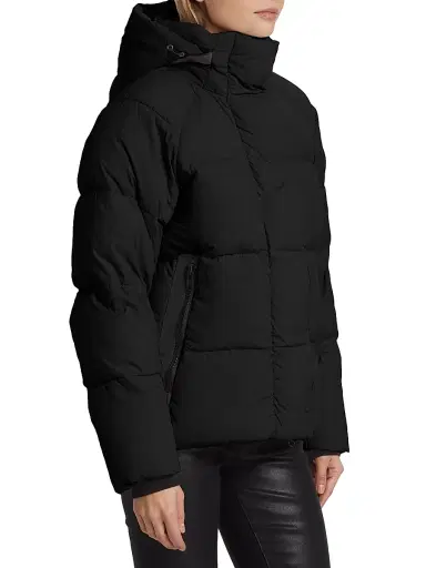 Canada Goose Women's Junction Hooded Down Parka - Black | Thumbnail 4 Canada Goose Women's Junction Hooded Down Parka - Black | Thumbnail 4