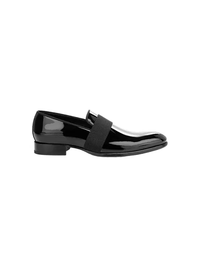 To Boot New York Men's Perry Patent Leather Loafers - Black