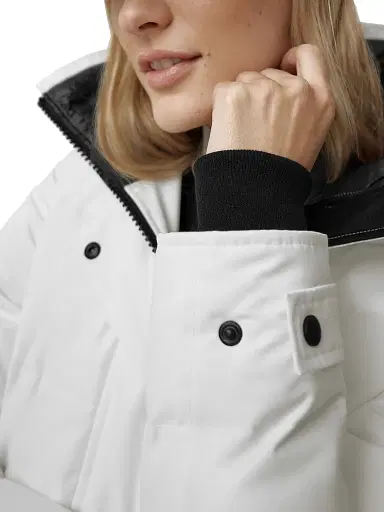 Canada Goose Women's Shelburne Down-Filled Parka - North Star White | Thumbnail 7 Canada Goose Women's Shelburne Down-Filled Parka - North Star White | Thumbnail 7