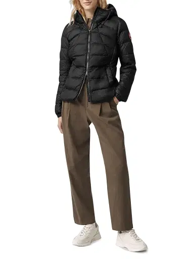 Canada Goose Women's Arctic Program Abbott Packable Down Hoodie - Black - Size XS | Thumbnail 2