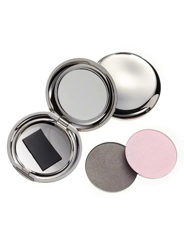 Chantecaille Women's The Pebble Refillable Eye Shade Compact - Silver