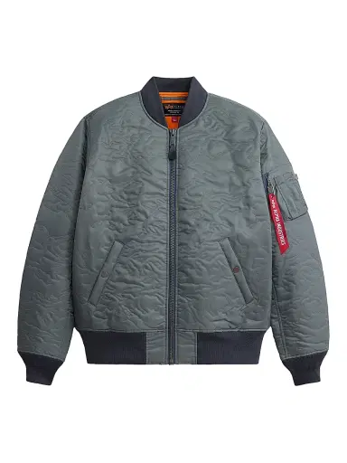 Alpha Industries Men's Camo Quilted Ma-1 Flight Jacket | Thumbnail 1