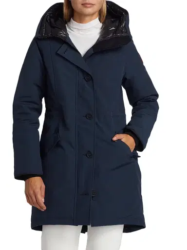 Canada Goose Women's Rossclaire Down Parka - Atlantic Navy - Size XS | Thumbnail 3 Canada Goose Women's Rossclaire Down Parka - Atlantic Navy - Size XS | Thumbnail 3