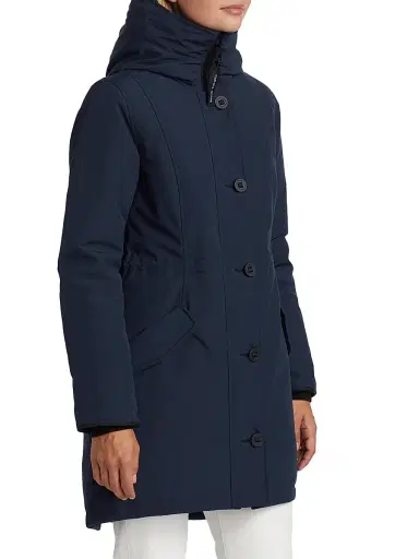 Canada Goose Women's Rossclaire Down Parka - Atlantic Navy - Size XS | Thumbnail 4 Canada Goose Women's Rossclaire Down Parka - Atlantic Navy - Size XS | Thumbnail 4
