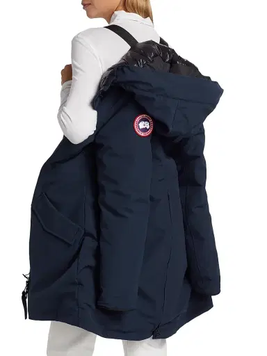 Canada Goose Women's Rossclaire Down Parka - Atlantic Navy - Size XS | Thumbnail 6 Canada Goose Women's Rossclaire Down Parka - Atlantic Navy - Size XS | Thumbnail 6
