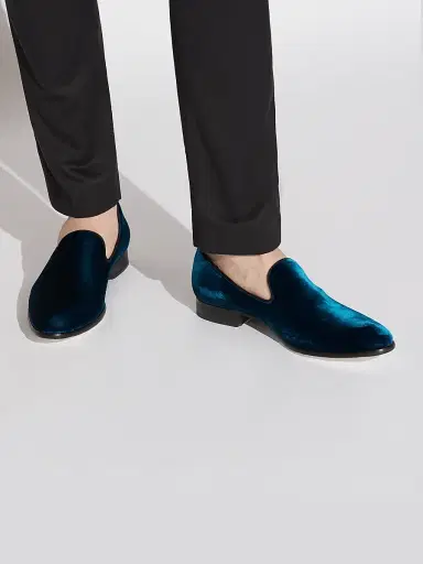 To Boot New York Men's Bolton Velvet Formal Loafers - Black - Size 13 | Thumbnail 8