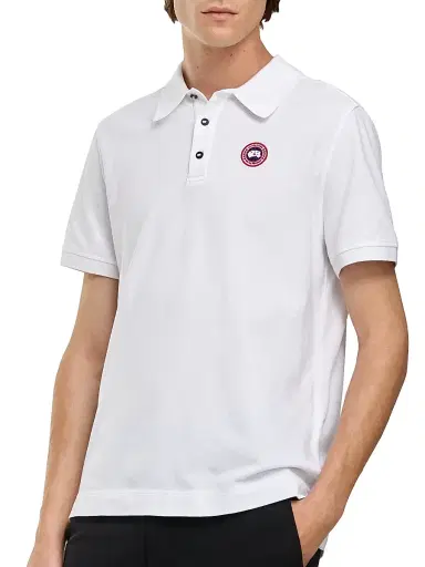 Canada Goose Men's Beckley Cotton Pique Polo Shirt | Thumbnail 3