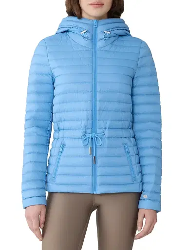 Soia & Kyo Women's Ayleen Lightweight Hooded Puffer Jacket - Poolside Blue | Thumbnail 2