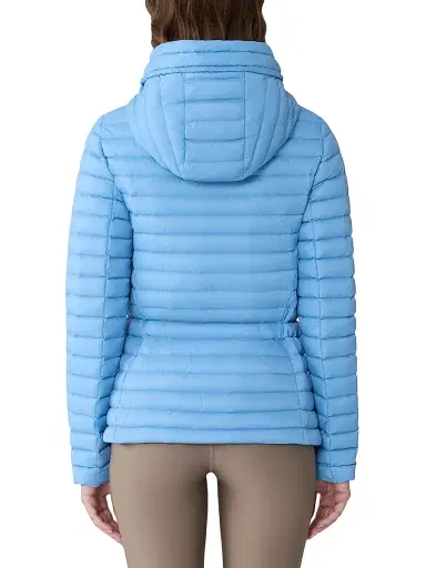 Soia & Kyo Women's Ayleen Lightweight Hooded Puffer Jacket - Poolside Blue | Thumbnail 4