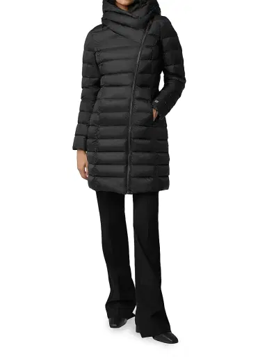 Soia & Kyo Women's Karelle Down Puffer Coat - Black | Thumbnail 2