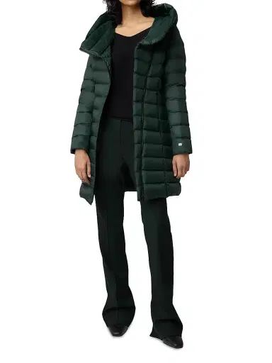 Soia & Kyo Women's Karelle Down Puffer Coat - Black | Thumbnail 8