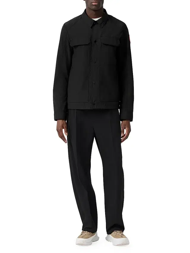 Canada Goose Men's Burnaby Chore Coat - Black