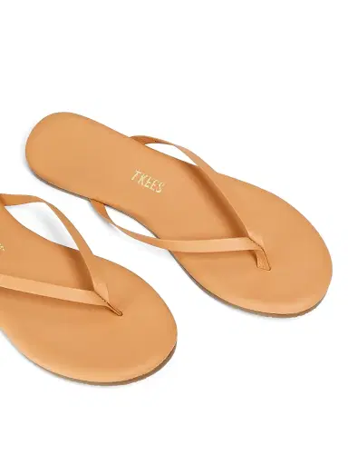 TKEES Women's Foundations Matte Leather Flip Flops - Sunbliss - Size 11 | Thumbnail 4 TKEES Women's Foundations Matte Leather Flip Flops - Sunbliss - Size 11 | Thumbnail 4