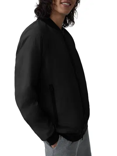 Canada Goose Men's Faber Insulated Bomber Jacket - Black | Thumbnail 3