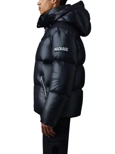 Mackage Men's Kent Down Puffer Jacket - Black - Size 46 | Thumbnail 4
