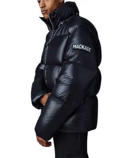 Mackage Men's Kent Down Puffer Jacket - Black - Size 46 | Thumbnail 6