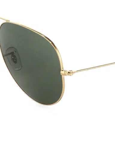 Ray-Ban Men's RB3025 62MM Original Aviator Sunglasses | Thumbnail 3