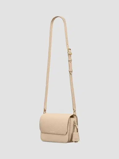 MAISON de SABRÉ Women's Leather Flap Shoulder Bag - Saharan | Thumbnail 3