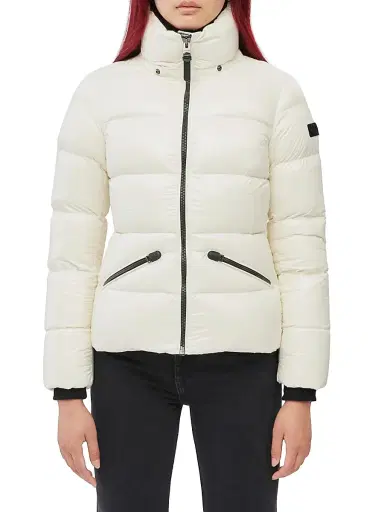 Mackage Women's Madalyn Down Quilted Puffer Jacket - Cream - Size XL | Thumbnail 3