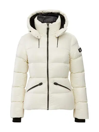 Mackage Women's Madalyn Down Quilted Puffer Jacket - Cream - Size XL | Thumbnail 1