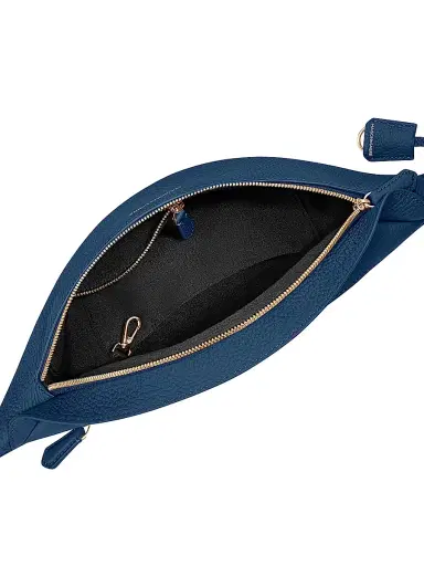 MAISON de SABRÉ Large Leather Sling Bag - Pacific Blue | Thumbnail 6