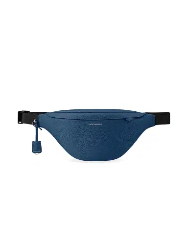 MAISON de SABRÉ Large Leather Sling Bag - Pacific Blue | Thumbnail 1