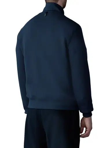 Mackage Men's Collin Mixed-Media Bomber Jacket - Navy - Size Small | Thumbnail 5 Mackage Men's Collin Mixed-Media Bomber Jacket - Navy - Size Small | Thumbnail 5