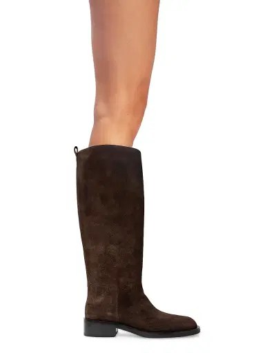 Black Suede Studio Women's Pace Suede Boots - Dark Brown Suede | Thumbnail 2